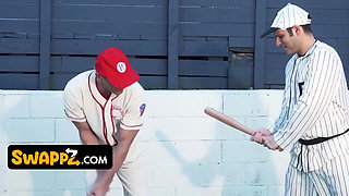 Their Horny, Teen Stepdaughters Don't Want to Play Baseball! They Want a Foursome