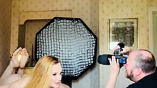 Big Boobed Blonde Masturbates With A Dildo In The Bathroom