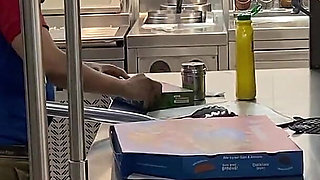 Pizza Delivery Girl Gets Her Pussy Fucked