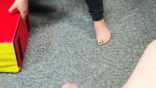 Blowing my best friend with a mask on huge facial, lost a bet