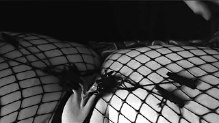 Bdsm Session with my wife, clamps, wide opened pussy, squirting,