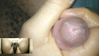 Masturbating before taking a shower