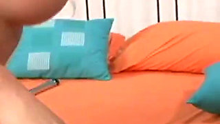 Beautiful blonde babe gets fucked from behind by big cock