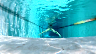 Big Tits Underwater