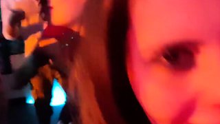 ShesNew Amateur brunette girlfriend POV blowjob handjob