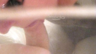 POV amateur sloppy blowjob