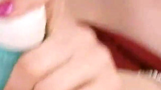 Sexy Amateur Scene-3_brunette with a Big Ass in Panties Fucks Her Pussy with a Dildo