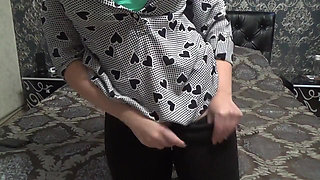 Stroke for your sexy stepmom