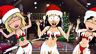 Christmas Friday the 13th: Jason Returns to the Crazy MILF's House. Christmas Special Cartoon