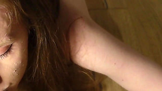 Blowjob on Dildo