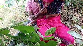 A Young Village Girl and a Young Boy Both Went to the Forest and Had Fun