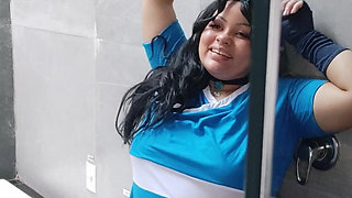 BBW Katara Cosplay Photoshoot Making off
