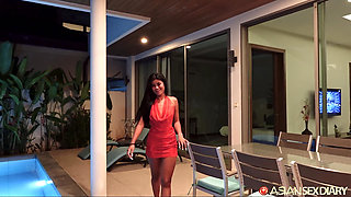 Asian Pinay Fucked in the Pool