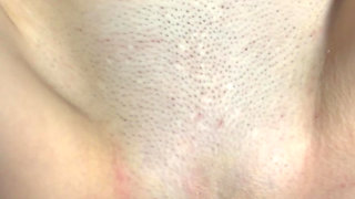Teen pink gets a cumshot. Cummed on the.