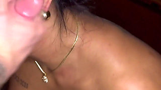 Hot MILF Mariana Matrix Swallows Two Young Cocks in an Intense Threesome with Double Penetration
