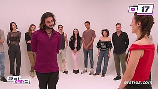 German Amateur Orgy: 20 Girls vs 1 Guy Fuck Fest - My Way Episode 1