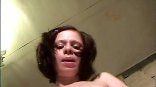 In the Shower in the Bathroom