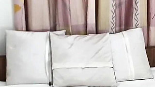 Stepmother Caught Me Red Handed Sniffing Her Panty and Masturbate, She Take All My Load