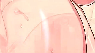 Sex with the Part-time Worker with Big Breasts and a Ponytail - the Motion Anime