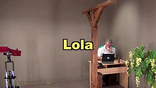 Lola2. Spanking Machine - Bare Back Whipping