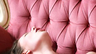 Curly Blonde Teen Records Solo Dildo Masturbation More at