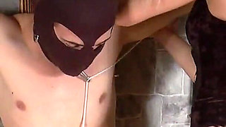 I Tie up His Balls so Hard That I Make Him Scream