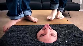 Nikki Next & Morgan Delray - Stuck Toe Sucker