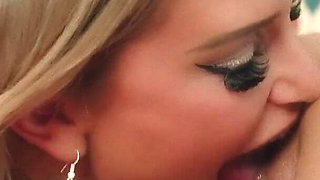 Blonde Lesbian Babes Quickie