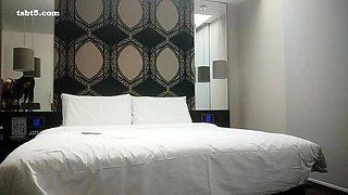 Hot brunette slut for extreme amateur pov blowjob