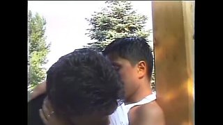 Hot Brunette With Short Hair Gets Fucked Hard Outside