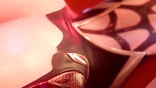 Anal Bulging a Fucking Slut Until She Squirts, Widowmaker Gets Creampied in Her Ass