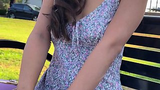 Amateur French Teen Outdoor softcore