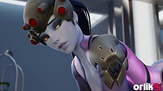 Overwatch Slut Widowmaker Anal Fuck 3D Animation