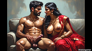 Indian Housewife with Sugar Daddy Cheating Wife Roughly Fucked