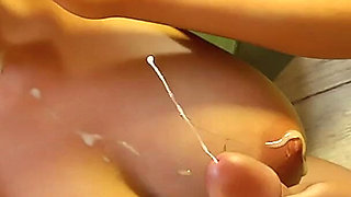 Cumming All Over My Friend's Mom Breasts