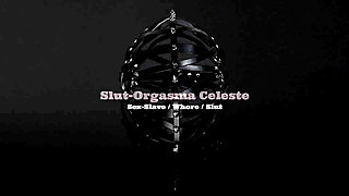 Slave Slut - Orgasma Celeste in Latex Piss Drinking and Toilet  Cleaning