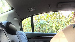 What a Wet Messy Spot Playing with Her Outdoor Twat