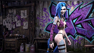 Jinx Skinny Version - Thin Body Tease, Bed and Beach