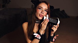 Asmr Bunny Marthys Sexual Neko Cat Cosplay as Rainia Belle, Shayene Samara, Yuna