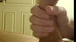 I Wank Outside My Step Sisters Bathroom to See if She Will Touch My Dick or Ask Me to Leave