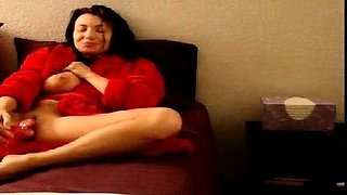 Brunette Solo Webcam Masturbation