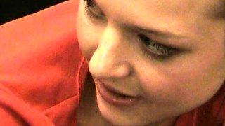 Small titted brunette amateur anal nailed at home