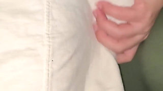 Big-ass Woman Touches a Stranger's Penis