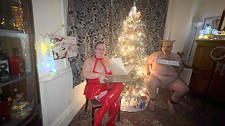 Mrs Kinkmas Christmas Story with Satana's Piggy.