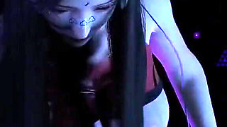 Goddess of Fire Glow: Virtual Curves Beyond - 3D Animation Hentai