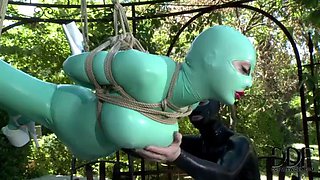 Suspended penetration ft. Latex Lucy: Big Tits, Stripchat  Bondage Porn