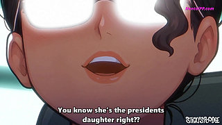 Hunnigan and Ashley Took Turns - One on His Cock, One on His Balls. Then Switched