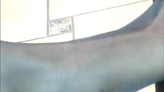 Nyllady Shoeplaying and Dangling in a Furniture Shop