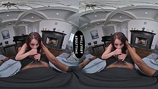UP CLOSE VR - PHAT ASS WHITE GIRL Hotty In Fabulous Underwear Maddy May Has Her Vulva DESTROYED By Your Monster Meatpipe POINT OF VIEW