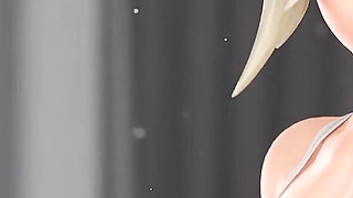 Mercy’s Romantic Dinner - Big Ass Fuck & Wild Anal with Moans - 3D Adult Animation